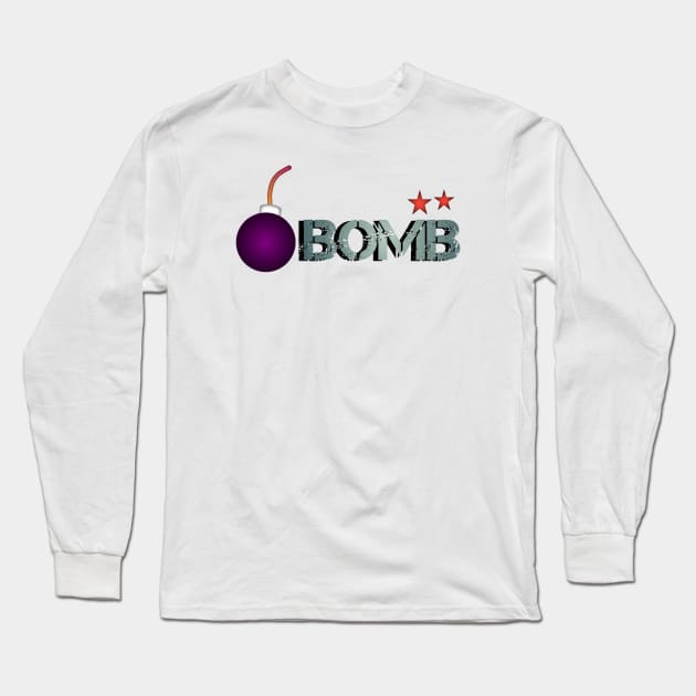 Bomb Long Sleeve T-Shirt by Menu.D